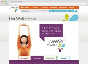 WordPress microsite development for LiveWell Colorado