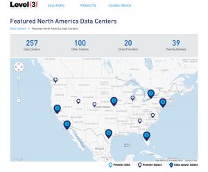Dynamic interactive mapping solution for Level 3 built with WordPress