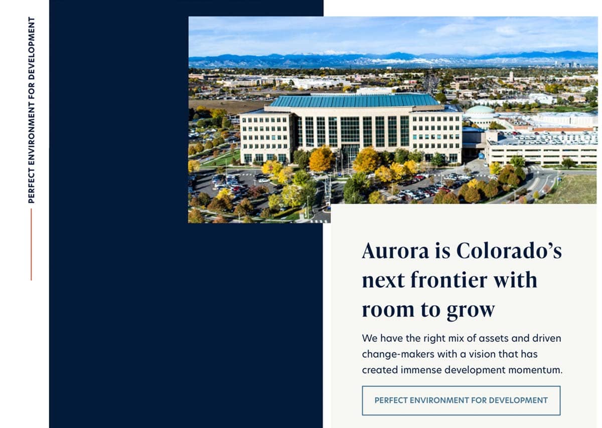 Website Redesign Regional Government Aurora