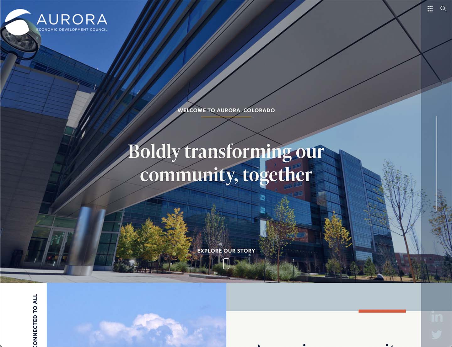 Responsive WordPress Website Redesign For Aurora