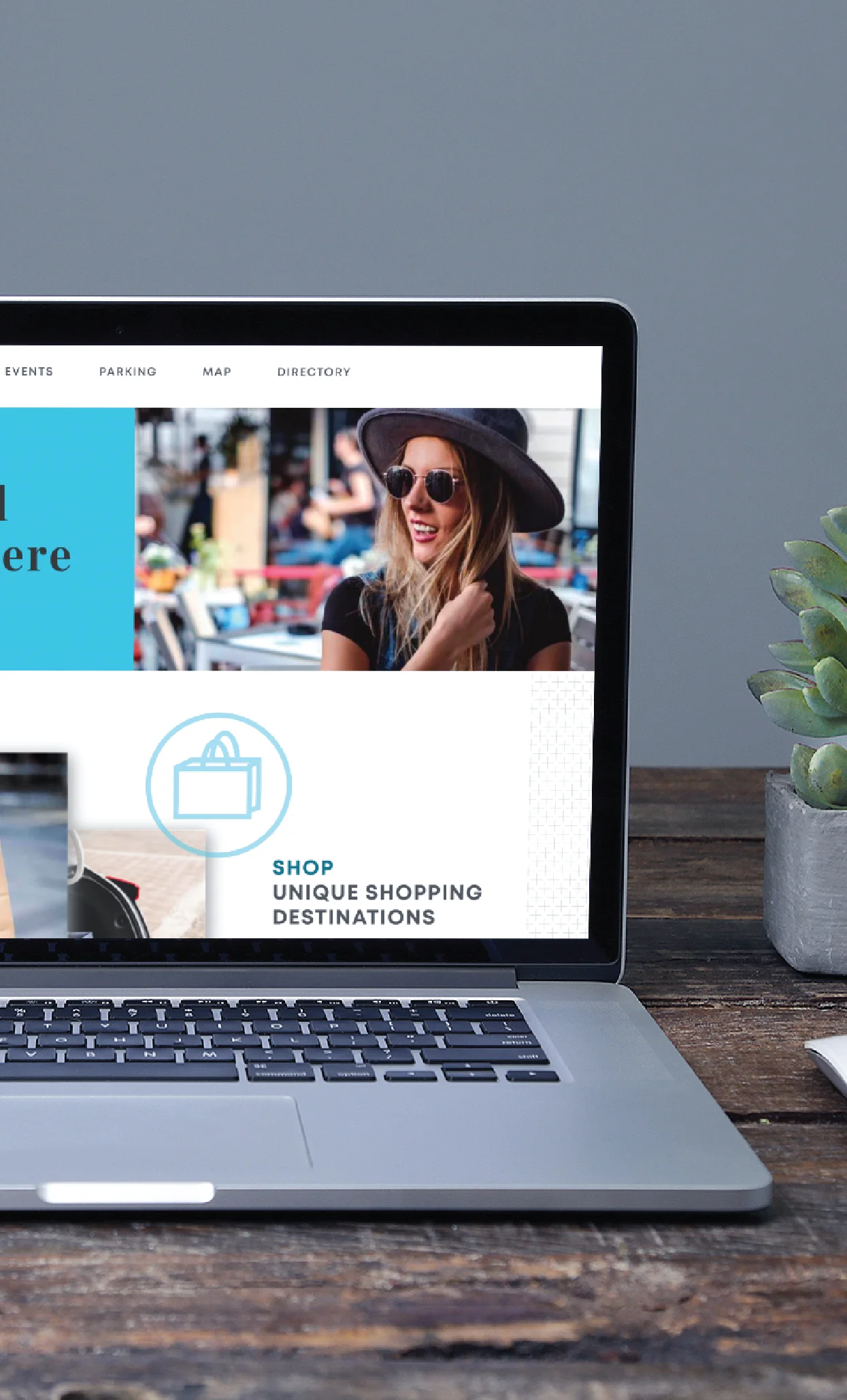 Screenshots of WordPress website for real estate development designed and developed by FIREANT STUDIO