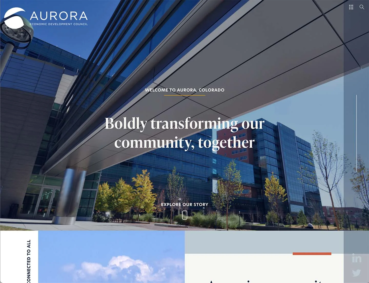 Responsive WordPress Website Redesign For Aurora.
