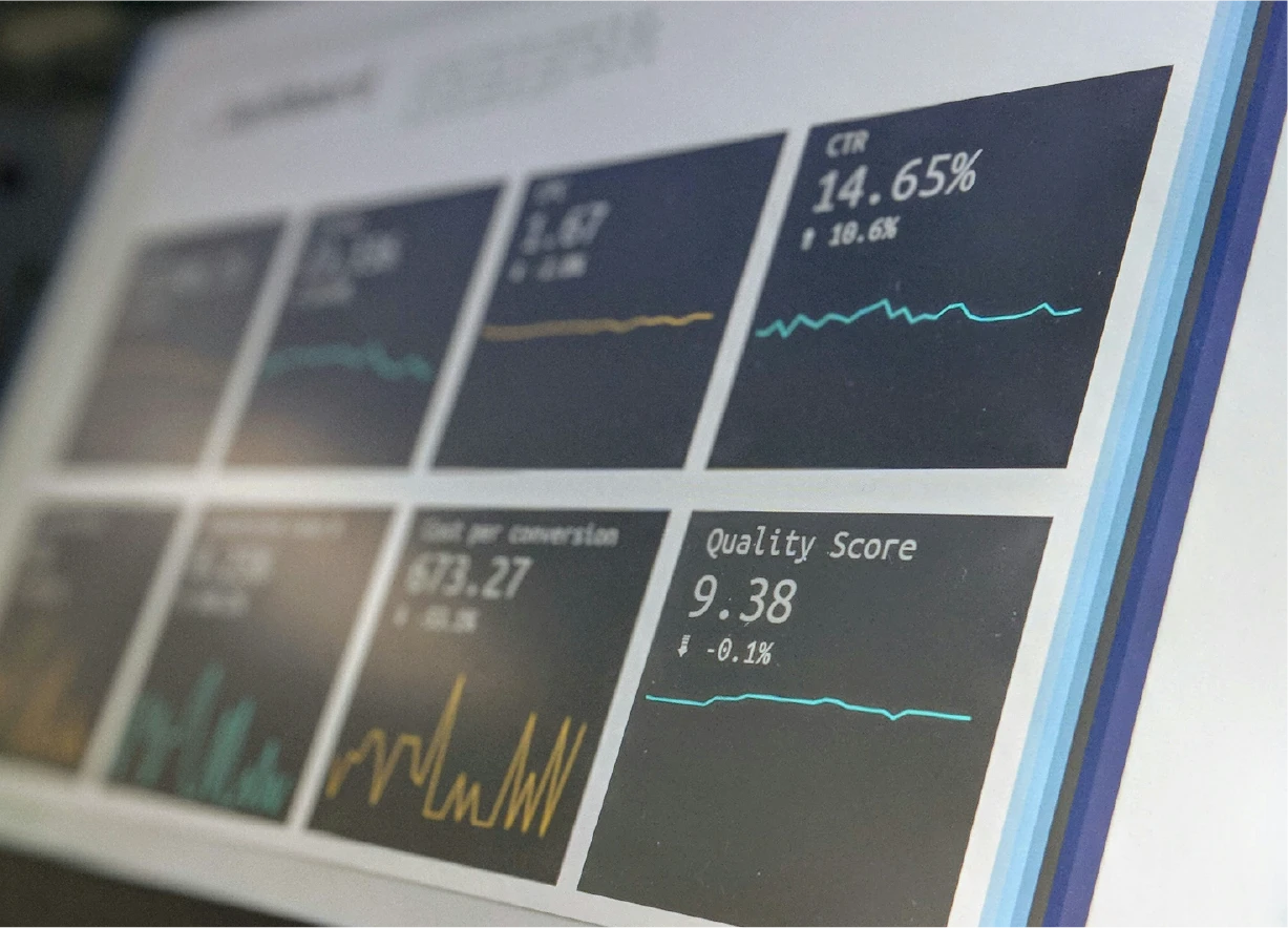 Image of an accessibility audit dashboard