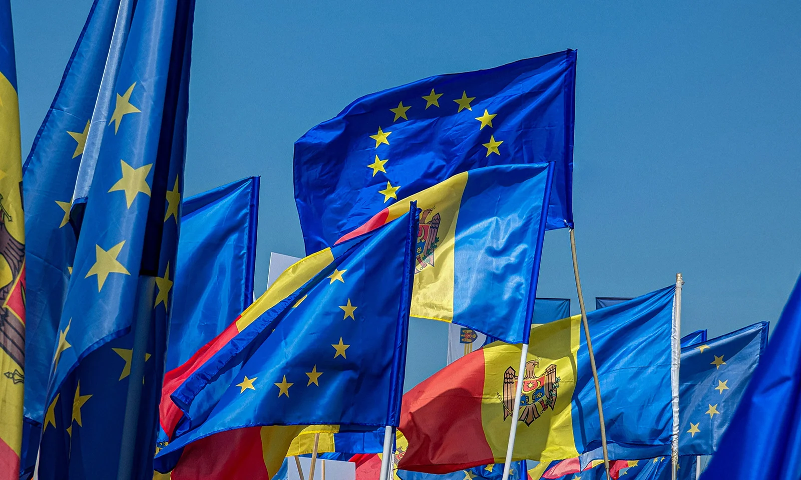 Picture of flags european acceesibilty act going into effect.