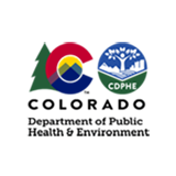 CDPHE logo.